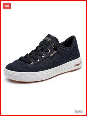 Skechers Arcade Meet Ya There Slip On Sneaker Arch Fit Vegan